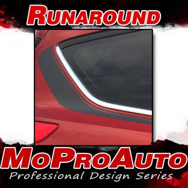 2014 Ford Escape RUNAROUND Upper Body 3M Pro Vinyl Graphics Stripes Decals F87