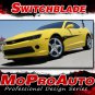 2013 Camaro Blade Hood Spike Side Spear 3M Vinyl Decals Stripes Graphic - D877