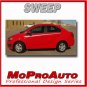 2015 / SWEEP Chevy SONIC / Graphics Pro Grade Vinyl / Stripes Decals Kit 3M QA2