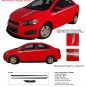 Chevy SONIC / 2014 / SWEEP Graphics Pro Grade Vinyl / Stripes Decals Kit 3M AS1