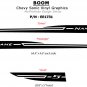 2014 Chevy SONIC GRAPHICS / BOOM / Professional Vinyl Stripes Decals  * 3M FF4