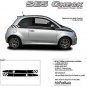 2015 Pro Grade 3M Vinyl Fiat 500 SE 5 CHECK Side Stripes Decals Graphics 732