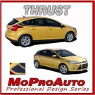 2017 Ford Focus THRUST Side Stripes Decals Graphics Pro Grade 3M Vinyl 348