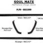 FITS KIA SOUL MATE Vinyl GRAPHICS 3M Pro Stripes Decals Tats 2011 933