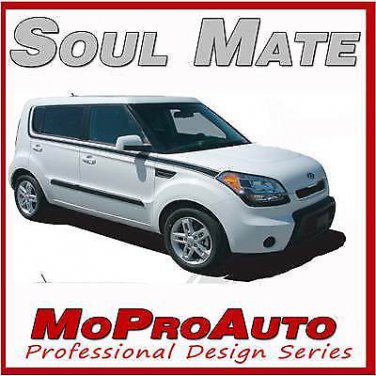 FITS KIA SOUL MATE Vinyl GRAPHICS Stripes Pro Vinyl Decals Tat 2012 010