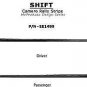 SHIFT 2010 Camaro STRIPES Graphics * - Pro Grade 3M Vinyl Stripes Decals 106