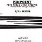 2016 Ford Focus Pro Grade 3M Vinyl PINPOINT Side Stripes Decals Graphics 12N