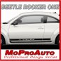 2016 Volkswagen Beetle ROCKER 1 Lower Panel Vinyl Decals Stripes Graphic B36