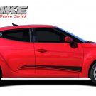 2016 FITS Hyundai Veloster STRIKE Side Vinyl Decals Stripes Graphics by PDS WS