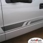 Viking Lower Rocker Fading Vinyl Graphic Decal for Chevy Silverado Ford F-150