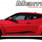 Mentum Lower Rocker Side Decal Stripes Graphic 2013-2017 FITS Hyundai Veloster