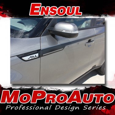 FITS 2015 KIA SOUL Ensoul 3M Pro Vinyl Graphics Stripes Decals Upper Body TTB