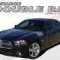 Double Bar Hash Mark Hood Fender Stripe Decal Vinyl Graphic 11 12 13 14 Charger