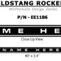 Rocker Panel Side Stripes Factory Style Decal Graphics 2005-2014 Mustang Text