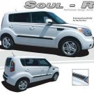 Original R Fading Body Side Stripe Vinyl Graphic Decal for Kia Soul by MoProAuto