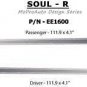 Original R Fading Body Side Stripe Vinyl Graphic Decal for Kia Soul by MoProAuto