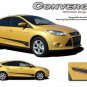 Converge Lower Side Rocker Panel Stripe Vinyl Graphic Decal 2012-2017 Ford Focus