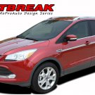 2013-2017 Ford Escape Outbreak Mid-Body Line 3M Pro Vinyl Graphics Stripes Decal