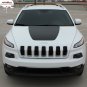 2014-2017 Jeep Cherokee T-HAWK Trailhawk Hood 3M Vinyl Graphics Stripes Decals