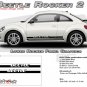 Volkswagen Beetle 1998-2016 ROCKER 2 Lower Panel Vinyl Decals Stripes Graphic B3