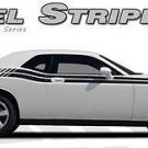 Dual Side Body Line Strobe 3M Stripe Graphic Decal RT 2008-2015 Dodge Challenger