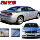 2015-2018 Dodge Charger Rive 3M Stripe Vinyl Graphic Hood Spear Side Spike Decal