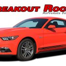 Breakout Rocker GT Lower Door Vinyl Stripe 3M Decals Graphic 2015-2017 Mustang