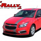 2015-2016 E-Rally Chevy Cruze Euro Racing 3M Vinyl Stripes Hood Graphics Decals
