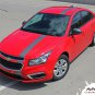 2015-2016 E-Rally Chevy Cruze Euro Racing 3M Vinyl Stripes Hood Graphics Decals