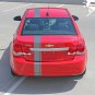 2015-2016 E-Rally Chevy Cruze Euro Racing 3M Vinyl Stripes Hood Graphics Decals