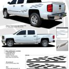 2013-2017 Chevy Silverado 1500 Pickup Truck CHAMP Decals 3M Pro Stripe PDS2363