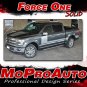 2015-2018 Ford F-150 Truck FORCE 1 SOLID Stripe Decals 3M Vinyl Graphics PD3516