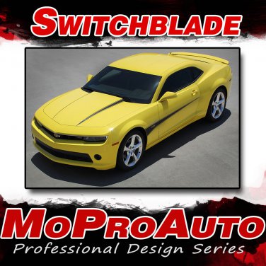 2010-2015 Chevy SS Camaro RS V6 SWITCHBLADE Decals Stripe 3M Pro Vinyl PDS2961