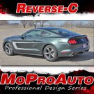 2015-2017 Ford Mustang GT V6 REVERSE Graphics Decals 3M Stripes Vinyl PDS3363