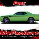 2011-2017 Dodge Challenger R/T SXT SE FURY Graphics Stripes 3M Pro Decals PD3183