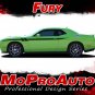 2011-2017 Dodge Challenger R/T SXT SE FURY Graphics Stripes 3M Pro Decals PD3183