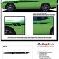 2011-2017 Dodge Challenger R/T SXT SE FURY Graphics Stripes 3M Pro Decals PD3183