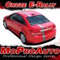 2015 2016 Chevy Cruze Euro E-RALLY Racing 3M Vinyl Stripes Hood Graphics Decals