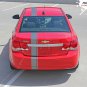 2015 2016 Chevy Cruze Euro E-RALLY Racing 3M Vinyl Stripes Hood Graphics Decals