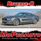 REVERSE-C Boss Style C Stripe 3M Vinyl Decals Graphic 2016 Ford Mustang | RC3