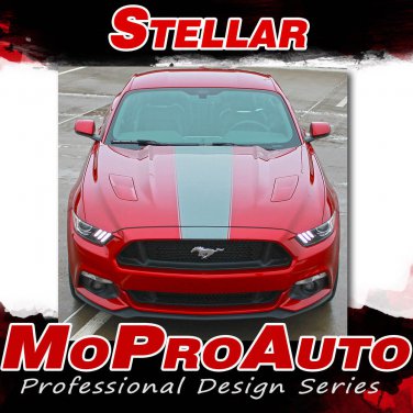 STELLAR Boss 302 Vinyl Graphics Door Stripe 3M Decals for 2015 Ford Mustang - B3