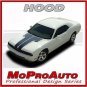 SPLIT HOOD Dodge Challenger Vinyl Graphics Decals Stripe 2013 3M Pro Grade LF8