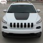2017 2016 Jeep Cherokee Trailhawk Hood 3M Pro Vinyl Graphics Stripes Decals KJ20