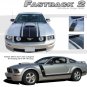 - 3M Pro Grade FASTBACK 2 BOSS Style Mustang GRAPHICS Stripes Decal 2008 605