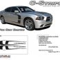 2012 Pro Grade 3M Vinyl Dodge Charger C-STRIPE Scallop Side Decals Graphics 254