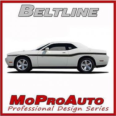 2010 Dodge Challenger BELTLINE - Pro Grade 3M Vinyl Graphics Stripes Decals 223
