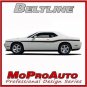 2010 Dodge Challenger BELTLINE - Pro Grade 3M Vinyl Graphics Stripes Decals 223