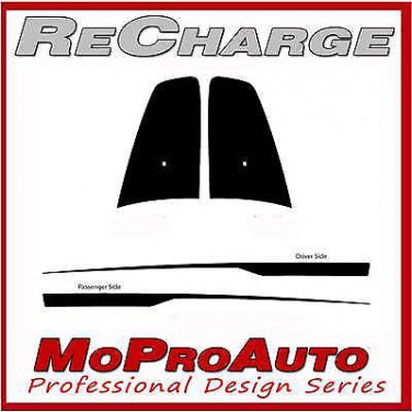 2012 Charger RECHARGE COMBO Hood Decals Stripes Graphics 3M Pro Vinyl 691