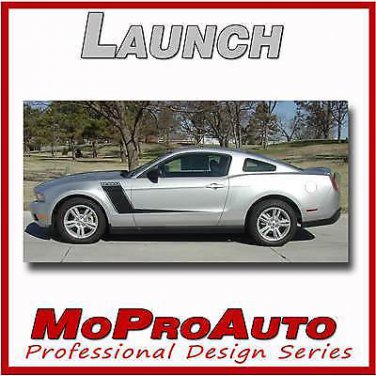Hockey - 3M Pro Grade Mustang Hood Side Graphics Decals Stripes 2010 * 028