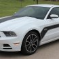 FLIGHT Center Hood Hockey Stripes 3M Vinyl Decals Graphic 2013 Ford Mustang FD4